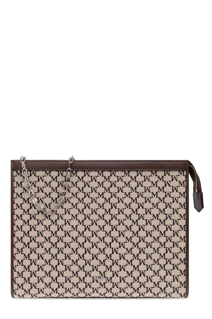 Max Mara Max Mara Logo Detailed Drawstring Shoulder Bag Max Mara Max Mara Logo Detailed Drawstring Shoulder Bag