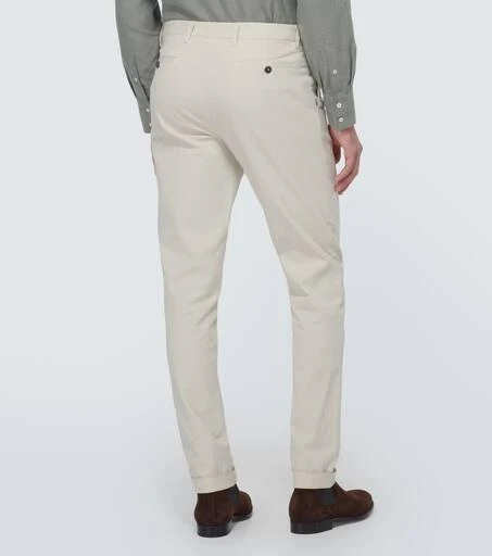 Thom Sweeney Cotton-blend pants 4