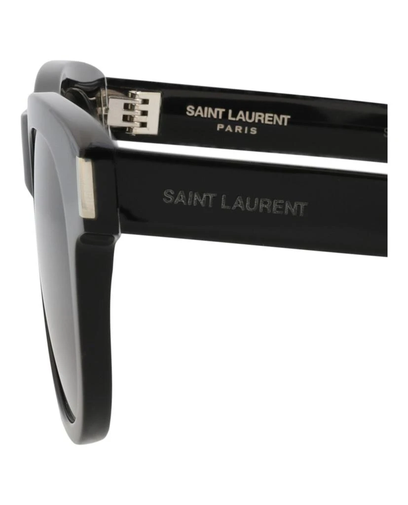 Yves Saint Laurent Round-Frame Recycled Acetate Sunglasses 4