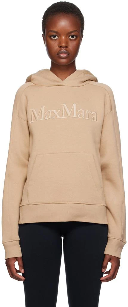 S Max Mara Beige Maestro Hoodie 1