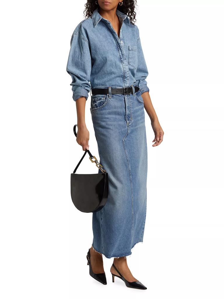 Citizens of Humanity Circolo Denim Maxi Skirt