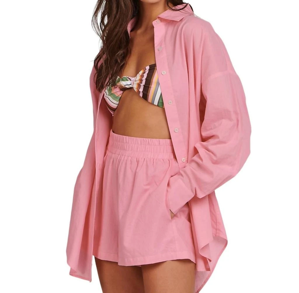 Charlie Holiday Casey Shorts In Pink 2