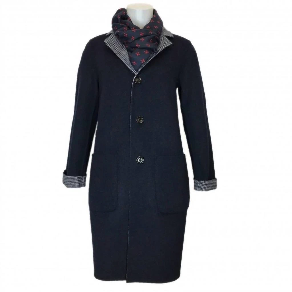 SCHNEIDERS Schneiders - Women's Alima Reversible Wool Coat 1