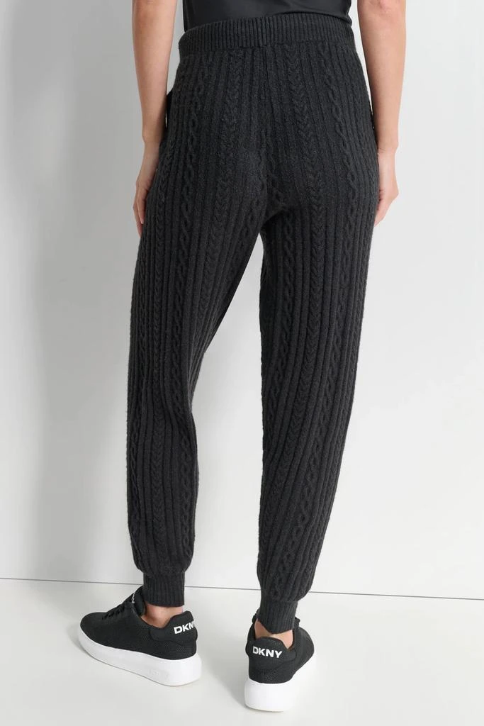 DKNY COZY CABLE SWEATER JOGGER 2
