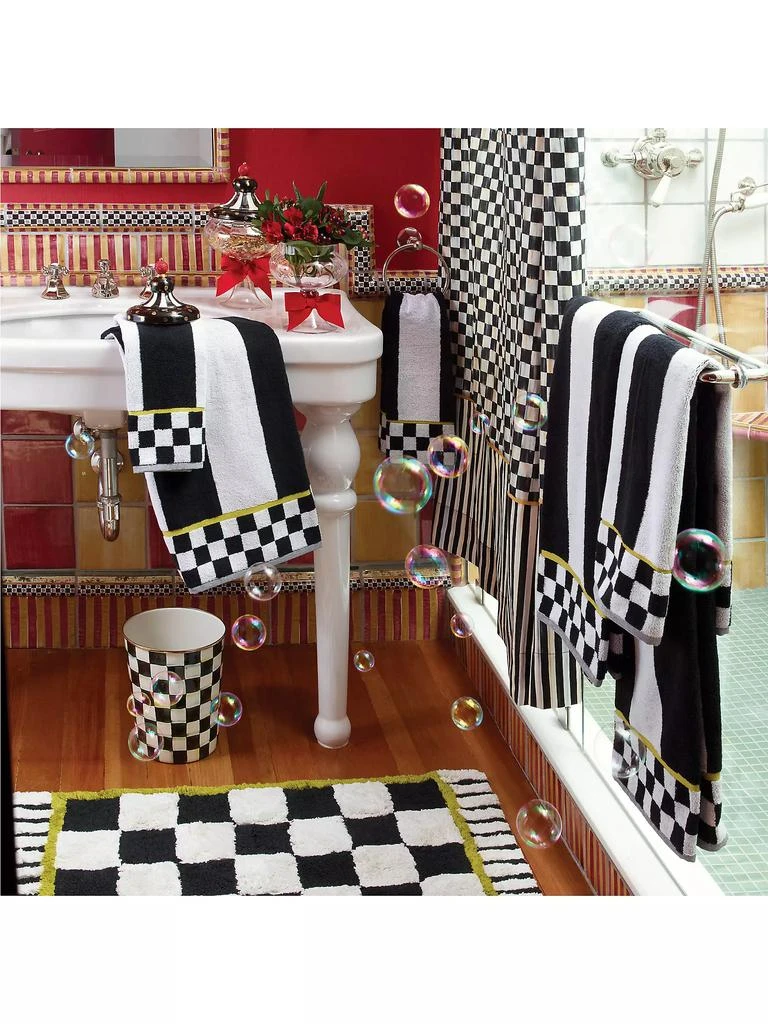 MacKenzie-Childs Courtly Check Bath Mat 3