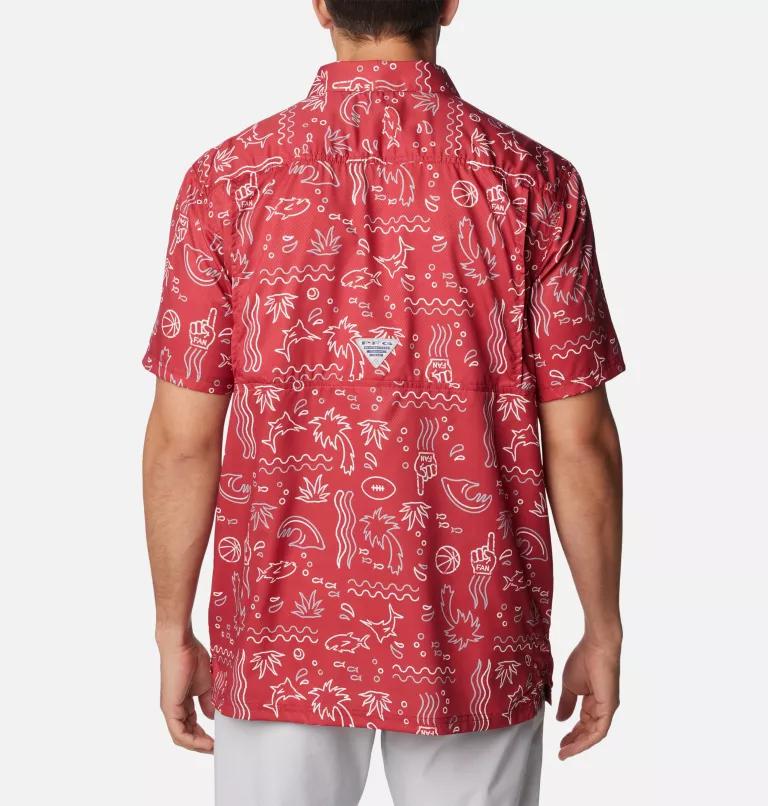 Columbia Columbia Men's Collegiate PFG Super Slack Tide  Shirt - Alabama-