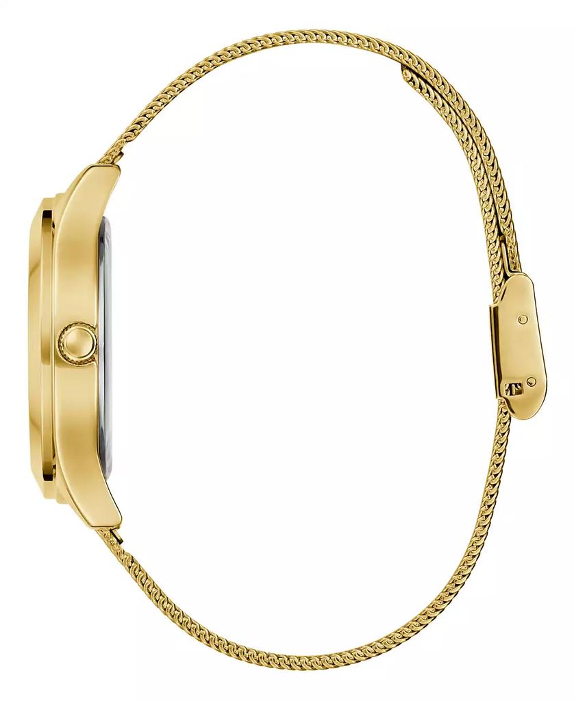 GUESS Women’s Analog Gold-Tone Mesh Watch, 34mm