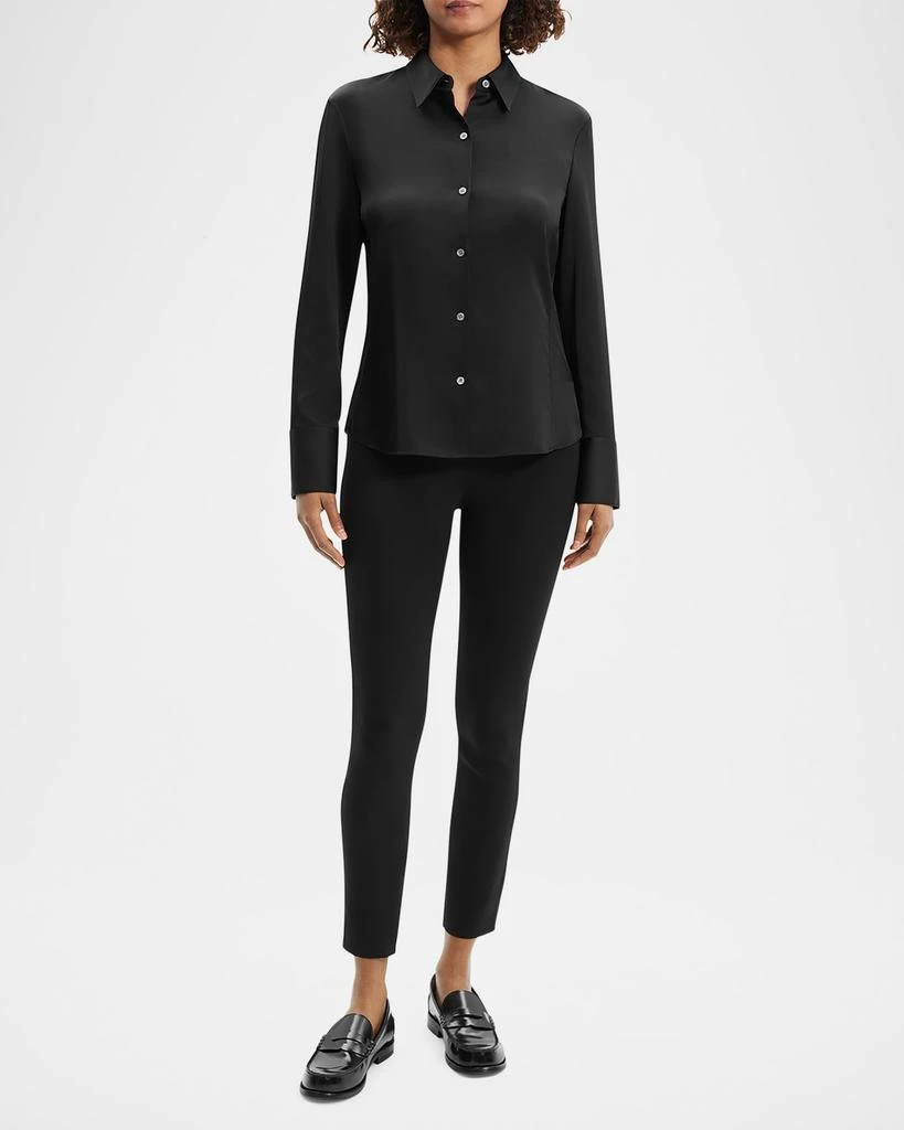 Theory Silk Straight Shirt 2