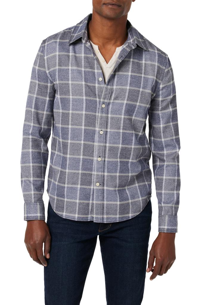 Joe's Oliver Plaid Flannel Button-Up Shirt