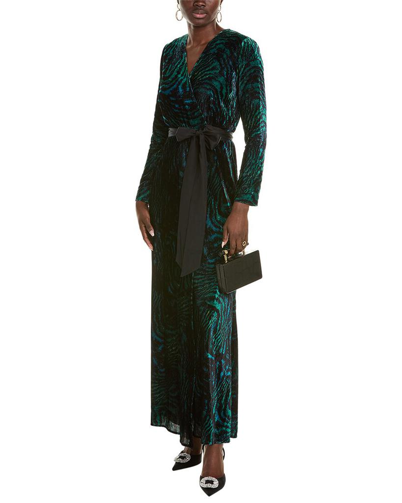 Diane von Furstenberg Jareth Velvet Wrap Dress