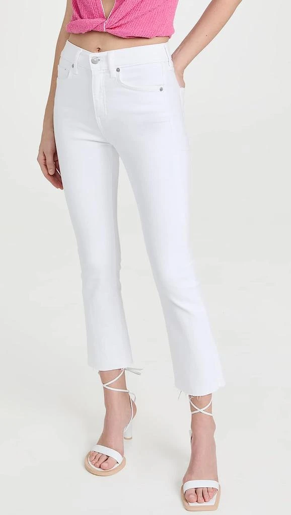 VERONICA BEARD Jean Women's Carly Kick Flare Raw Hem Jeans 2