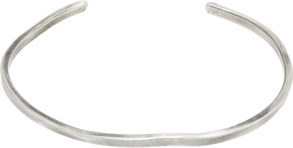 Title of Work Beaten Bar Ruby Cuff Bracelet 2