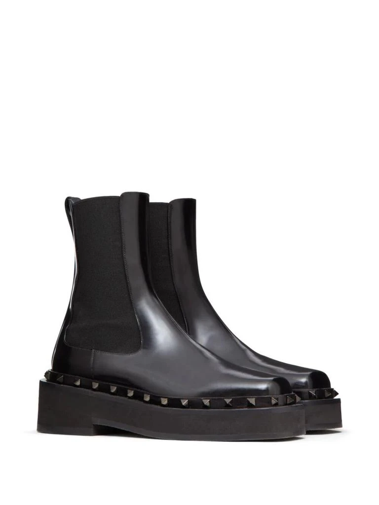 VALENTINO GARAVANI Rockstud m-way beatle boots 2