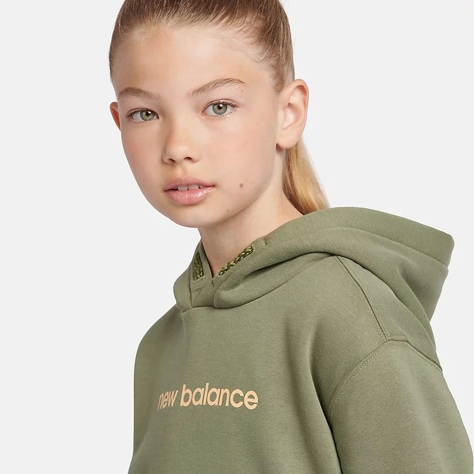 New Balance Brush Back Floral Sneaker Back Graphic Hoodie 4