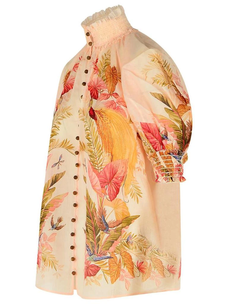 Zimmermann Zimmermann 'Billow' Ramie Puff Sleeves Blouse 2
