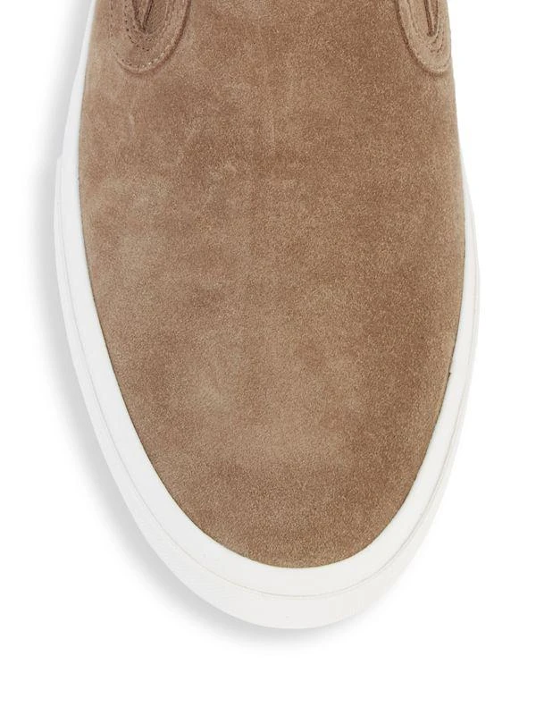 Vince Fairfax Suede Slip On Sneakers 4