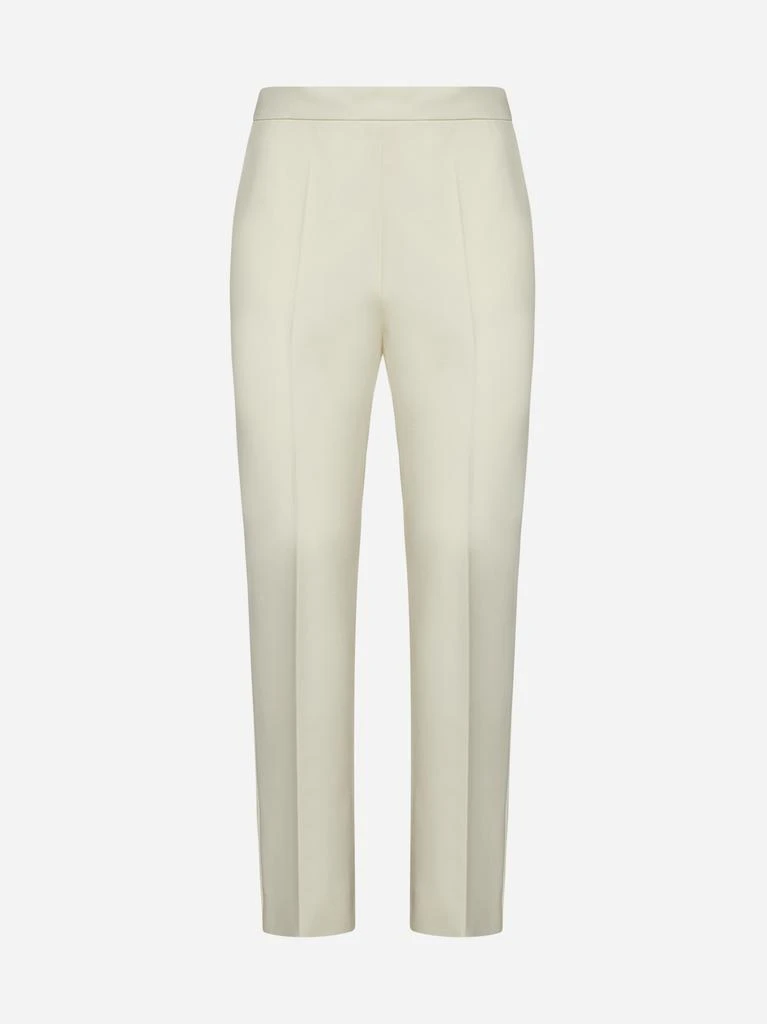 MAX MARA Nepeta stretch wool trousers 1