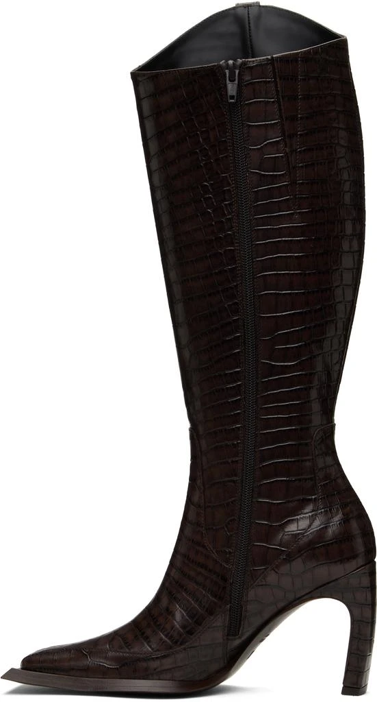 KNWLS Brown Hellz Riding Boots 3