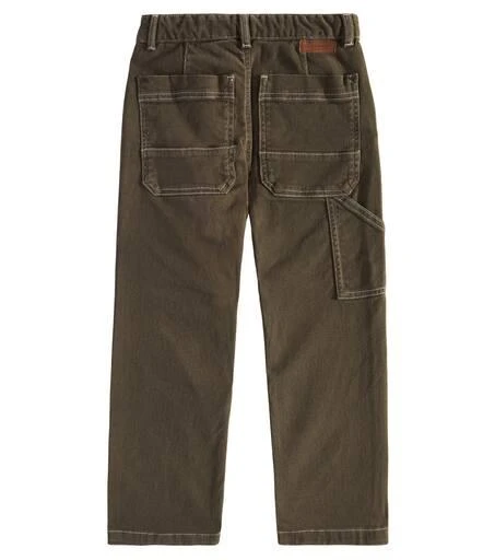 Bonpoint Gael wide-leg jeans 4