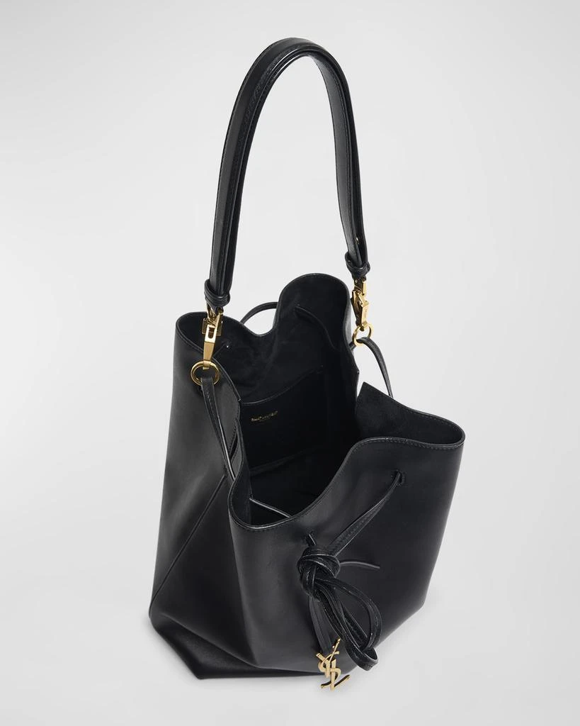 Yves Saint Laurent Paris VII YSL Pochon Shoulder Bag in Lambskin Leather 4