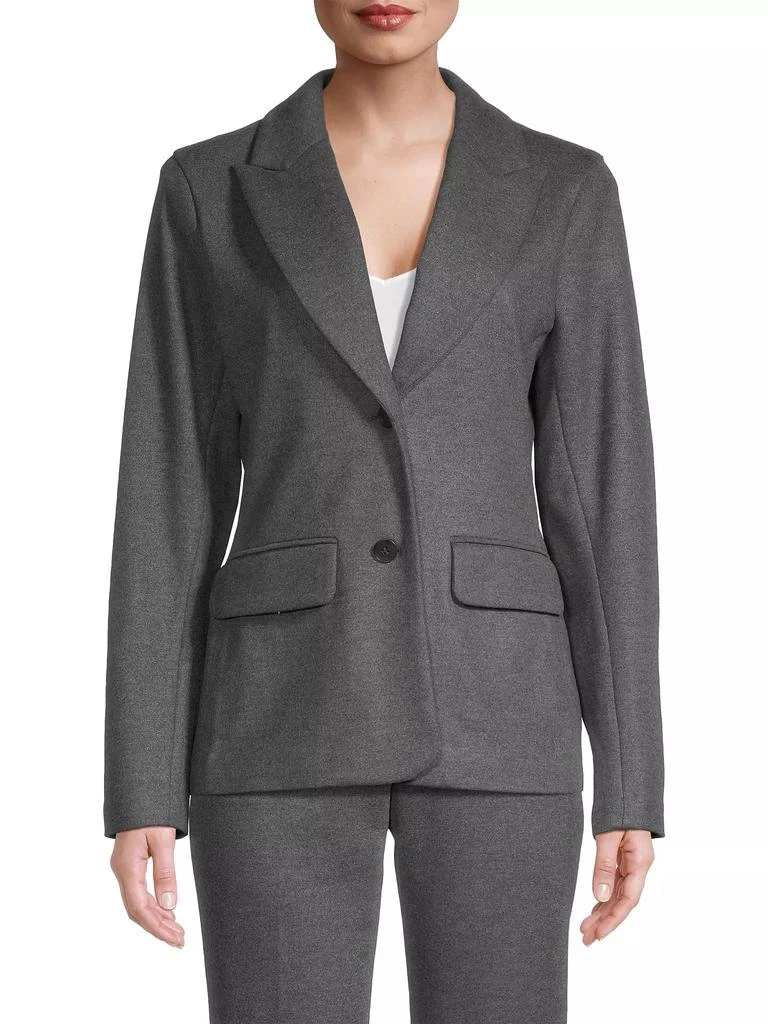 Natori Jersey Tailored Knit Blazer 3
