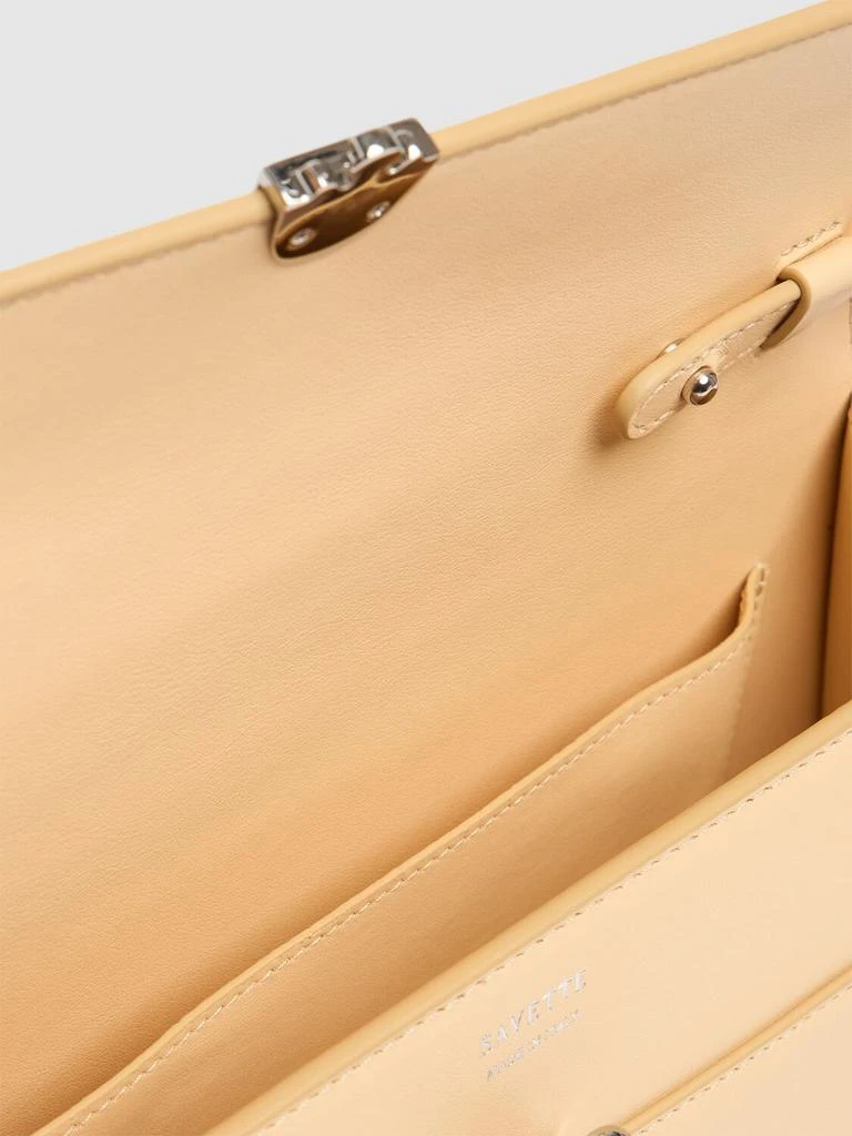 SAVETTE Symmetry Smooth Leather Shoulder Bag 6