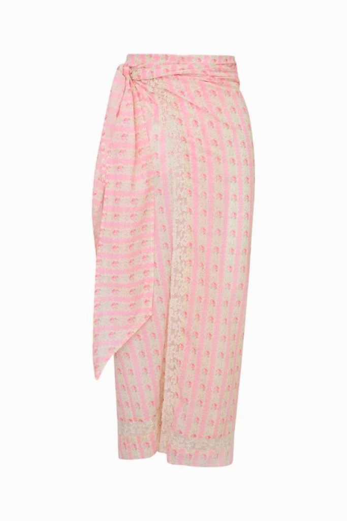LOVESHACKFANCY Loveshackfancy - Emabella Heirloom Print Sarong 5