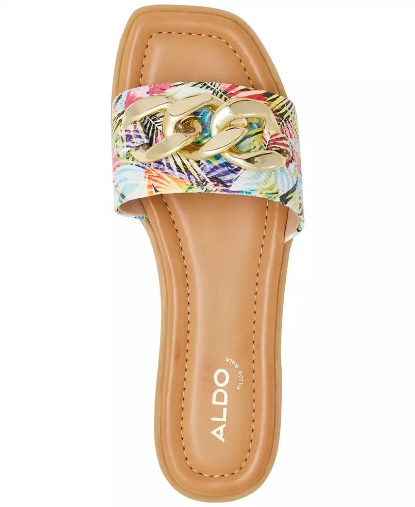 ALDO Women's Ezie Buckled Flat Slide Sandals 4