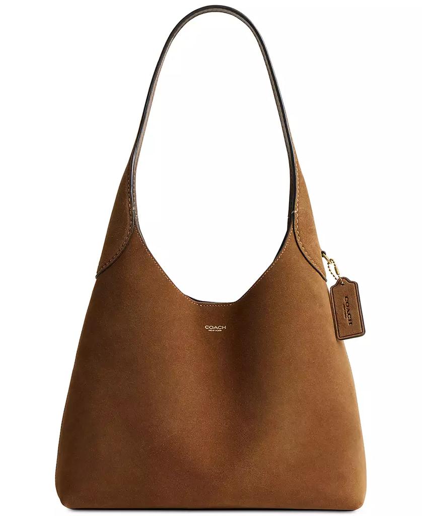 Coach Suede Brooklyn Small Shoulder Bag 28