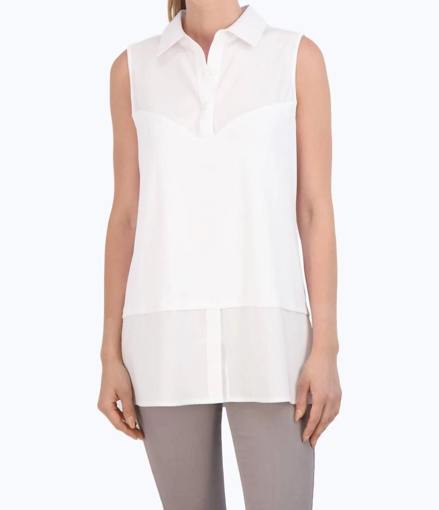 FOXCROFT Foxcroft - Women's Woven Tunic 1