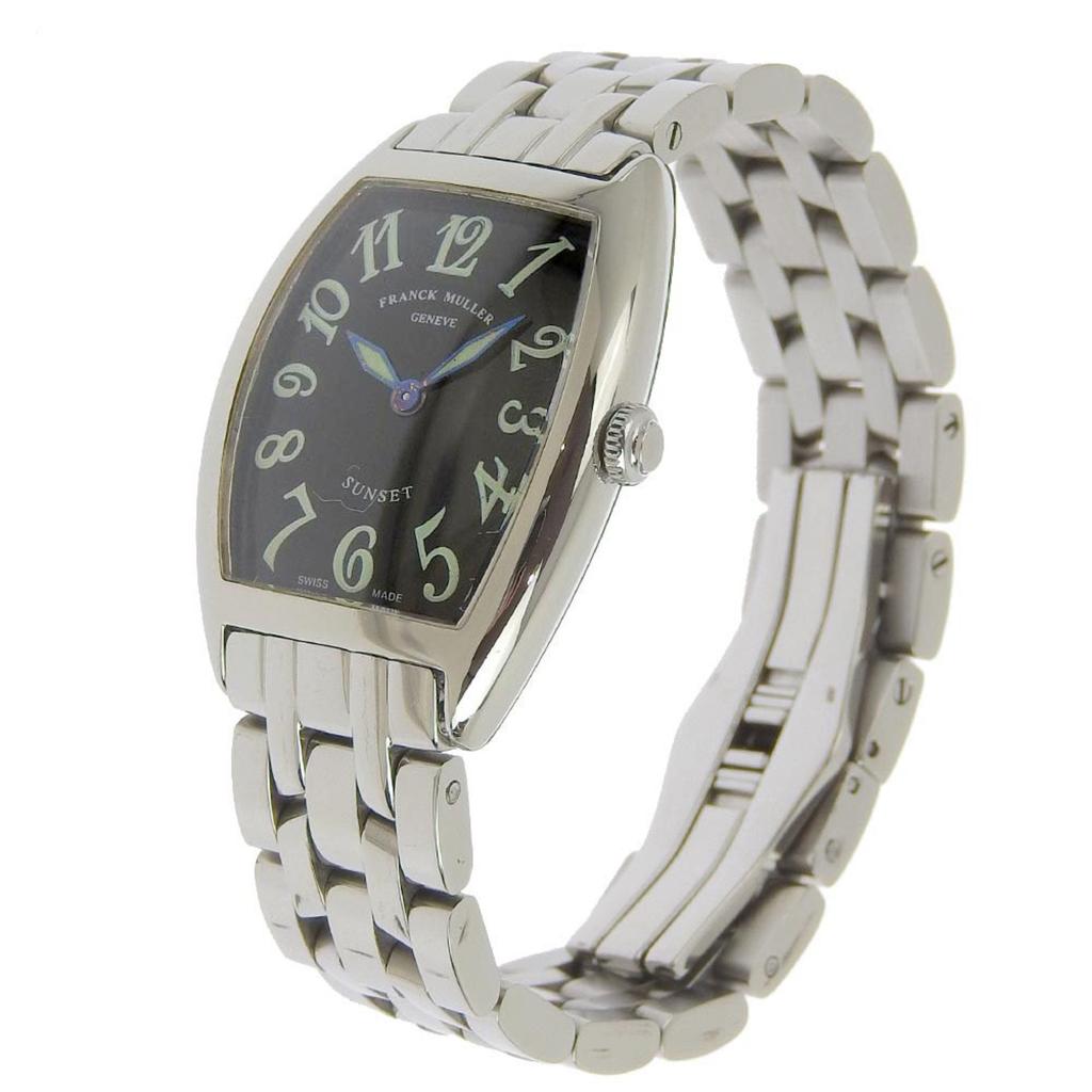 Franck Muller Sunset  Stainless Steel Wristwatch (Pre-Owned)