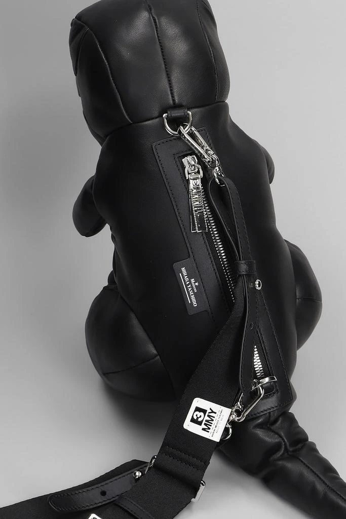 Mihara Yasuhiro Shoulder Bag In Black Leather 2