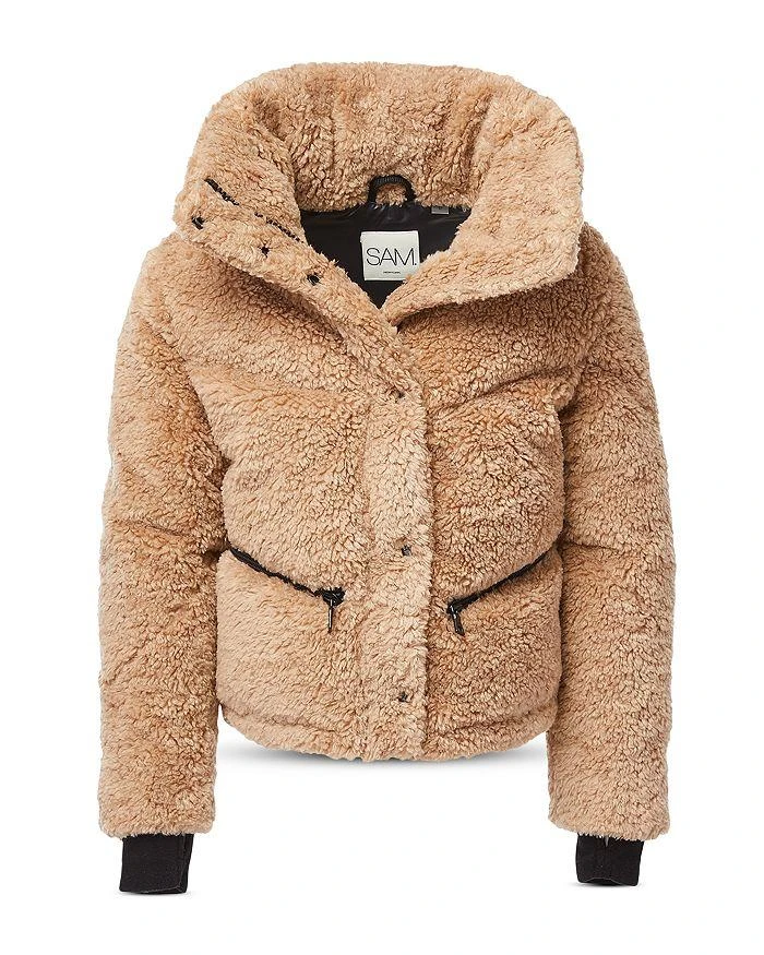 SAM. Girls' Sherpa Athlete Down Jacket - Little Kid, Big Kid 1