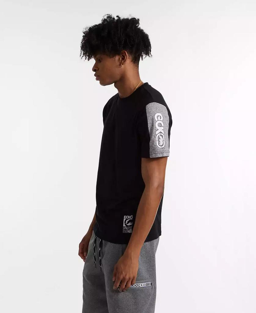 Ecko Unltd Men's Short Sleeve Contrast Knit T-Shirt