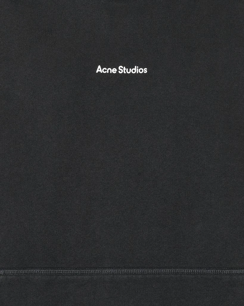 Acne Studios Logo Hooded Sweatshirt Black 5