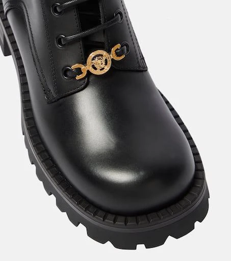 Versace Vagabond leather lace-up boots 6