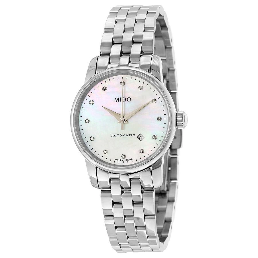 MIDO Baroncelli Automatic Mother of Pearl Dial Ladies Watch M76004691 1