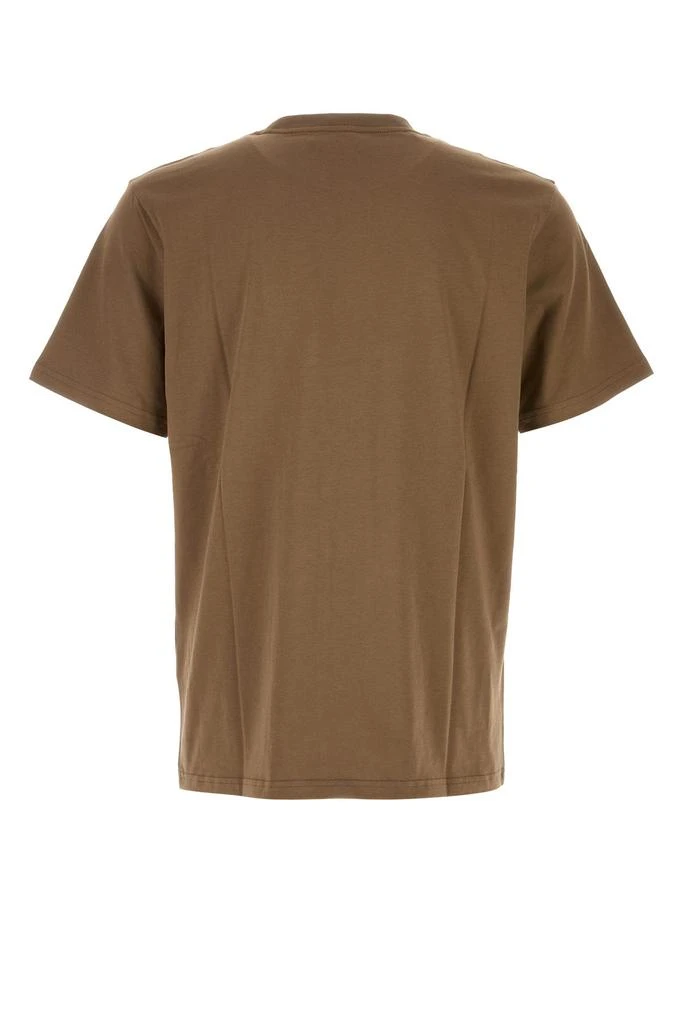 Carhartt Wip Brown cotton S/S Pocket T-shirt 1