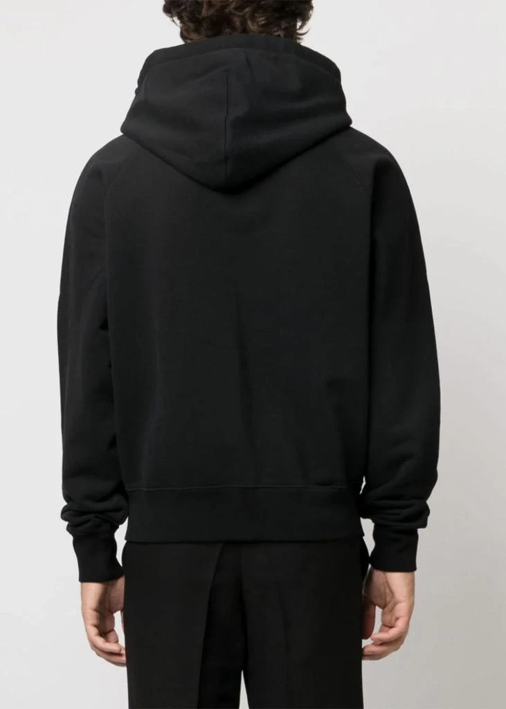 AMI ALEXANDRE MATTIUSSI AMI Alexandre Mattiussi Black Ami De Coeur Hoodie 3