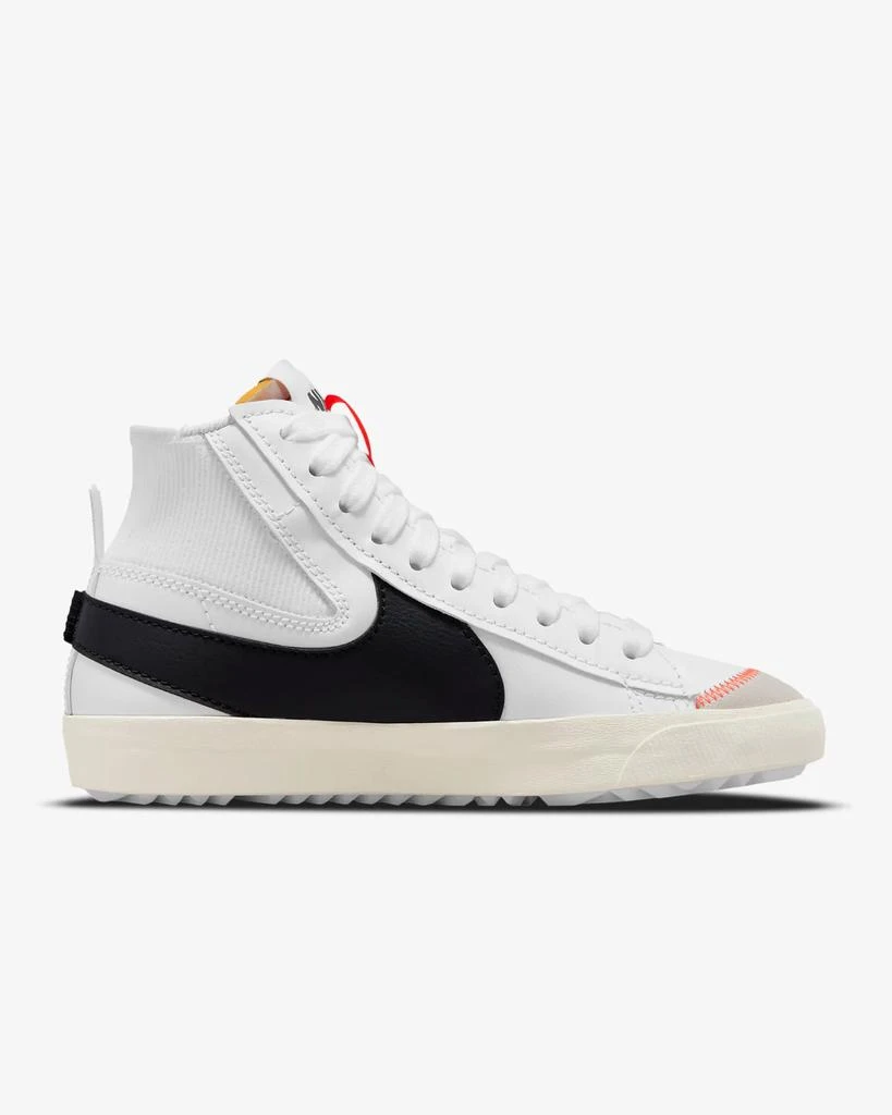 NIKE Blazer Mid '77 Jumbo DD3111-100 Sneaker Mens 12 White Leather Shoes RHS2926 2