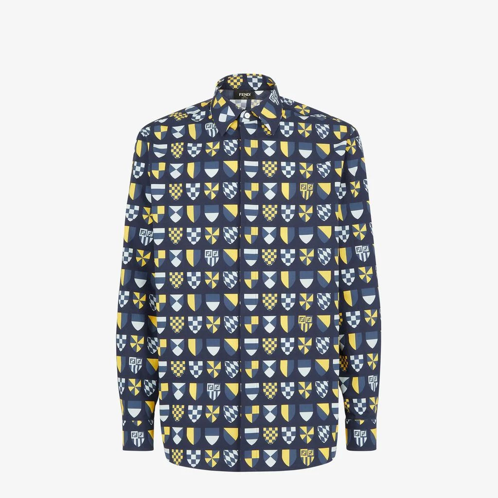 Fendi Fendi Graphic Printed Long-Sleeve Shirt 1