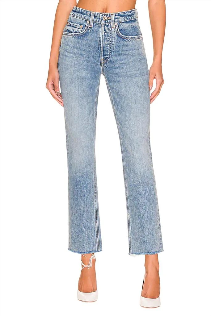 GRLFRND Grlfrnd - Karolina High Rise Straight Crop Jeans 1