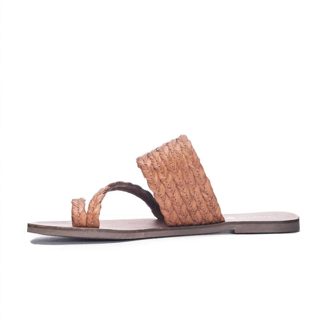 Chinese Laundry Brunch Rayva Woven Sandal In Cognac 3