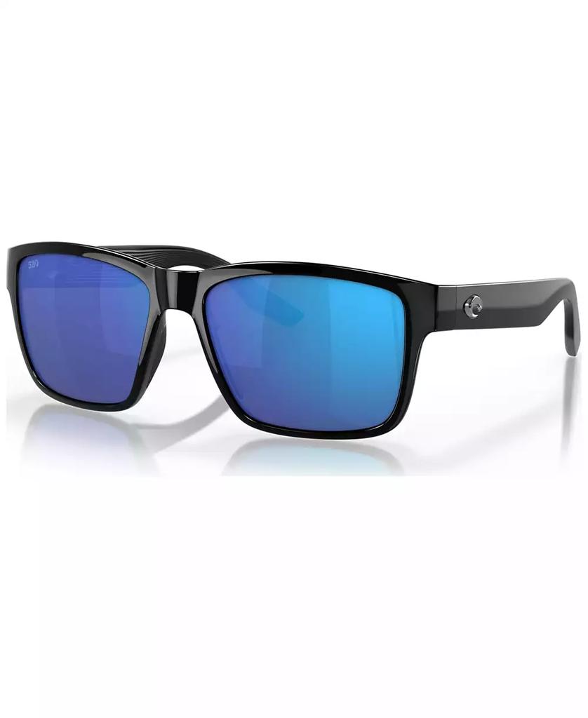 Costa Del Mar Men's Paunch Polarized Sunglasses, Mirror Polar 6S9049