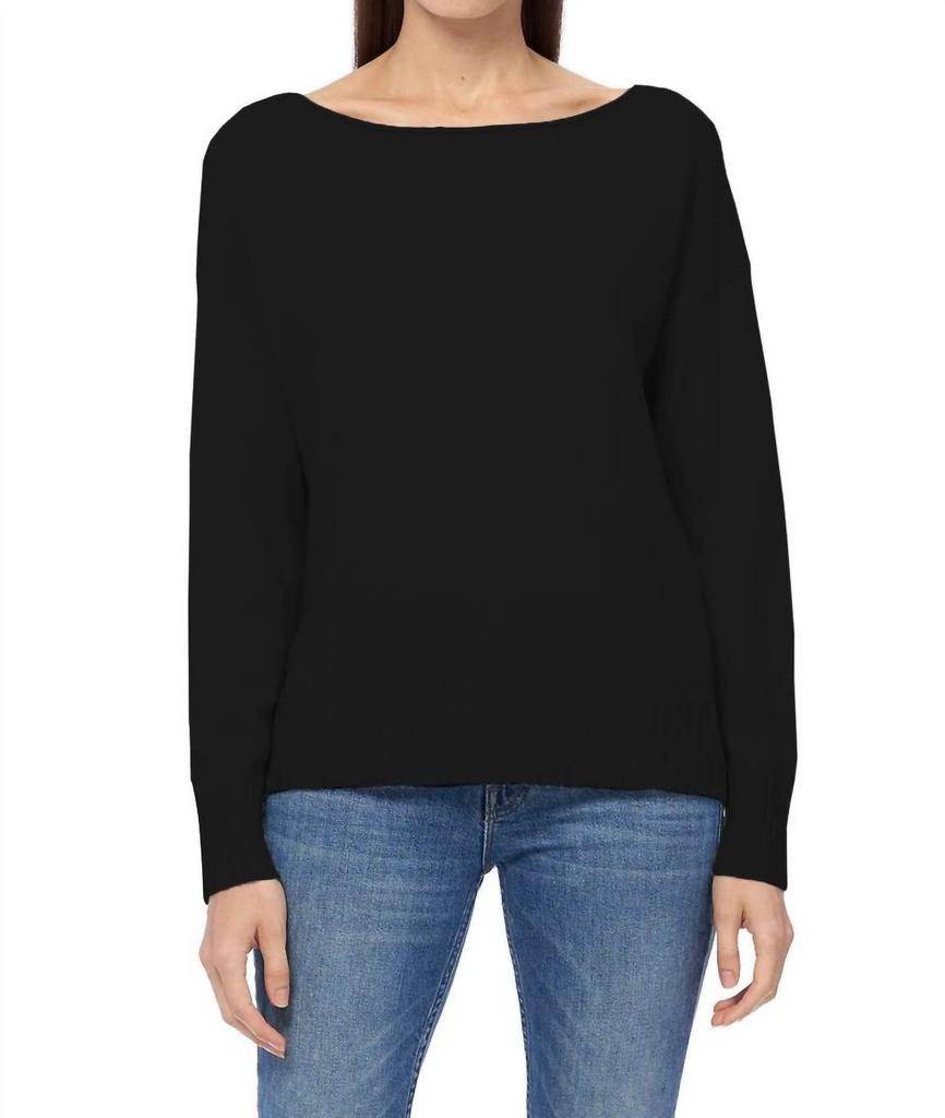 360 Cashmere Sadie Sweater In Navy