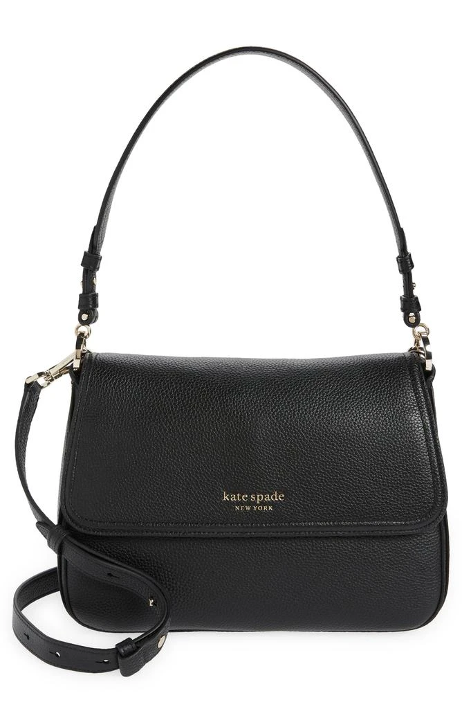 Kate Spade hudson pebble leather medium convertible shoulder bag 1