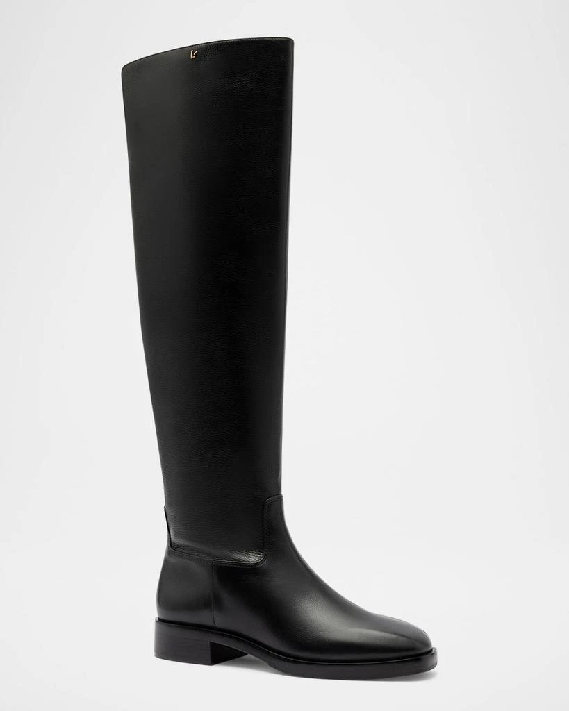 Larroude Anne Leather Knee Boots 2