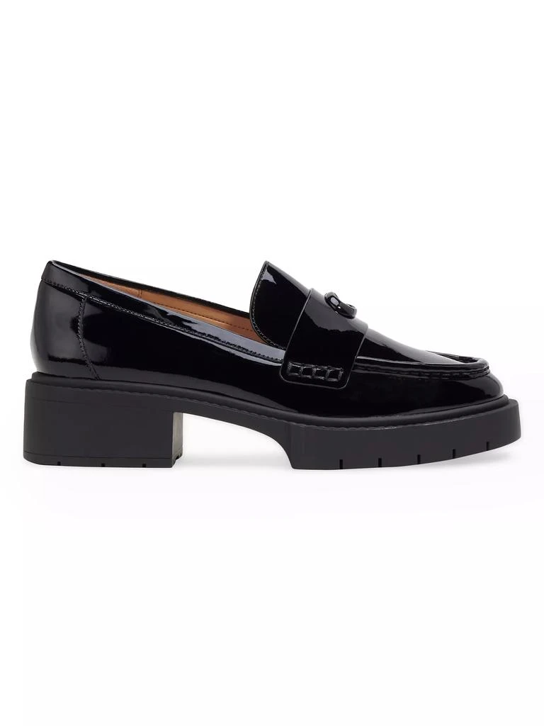 Coach Leah 38MM Patent Leather Loafers 1