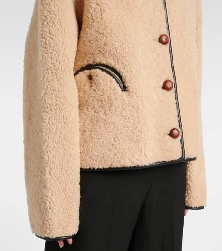 BLAZÉ MILANO Gliss reversible shearling jacket 5