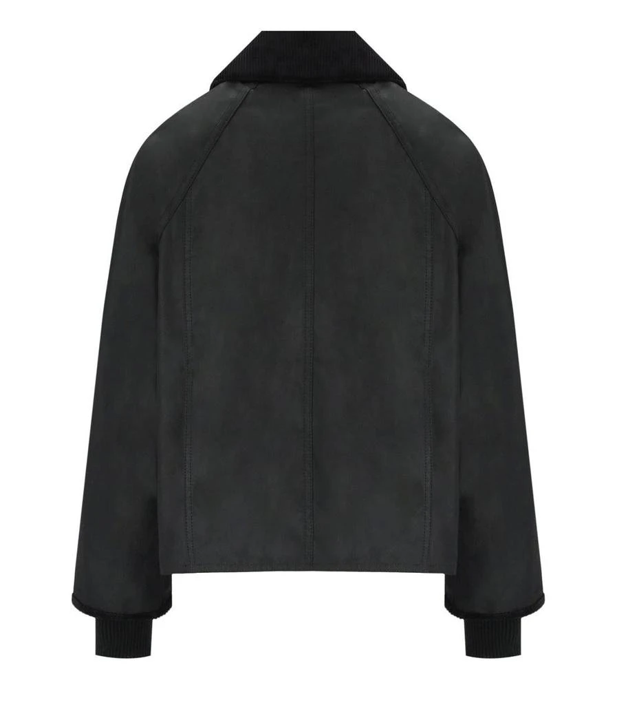 Barbour Barbour Beadnell Wax Black Cropped Jacket 5